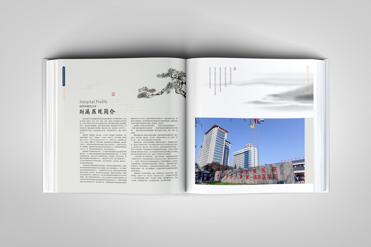 醫(yī)院畫冊設計
