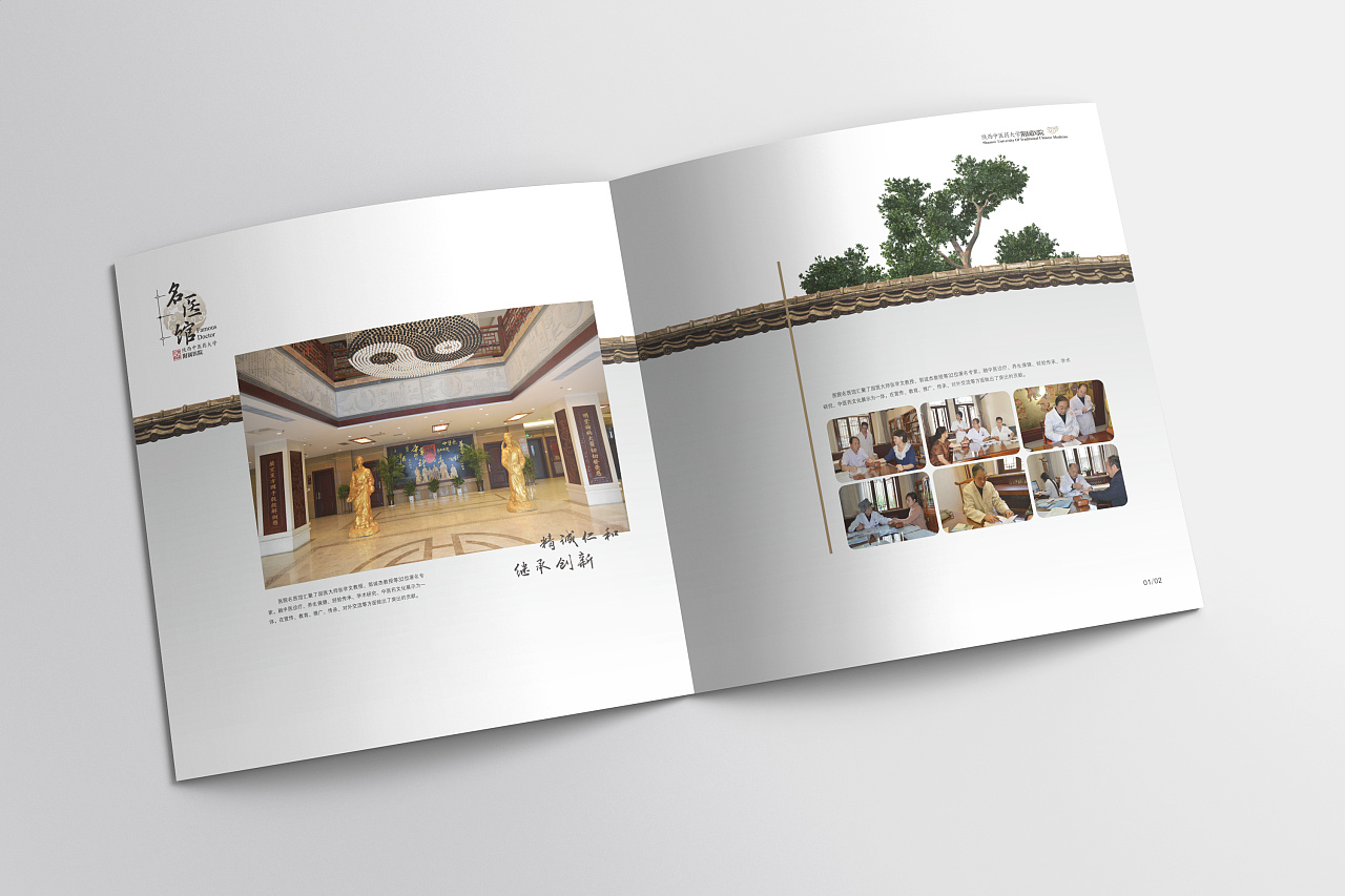 醫(yī)院畫冊設計